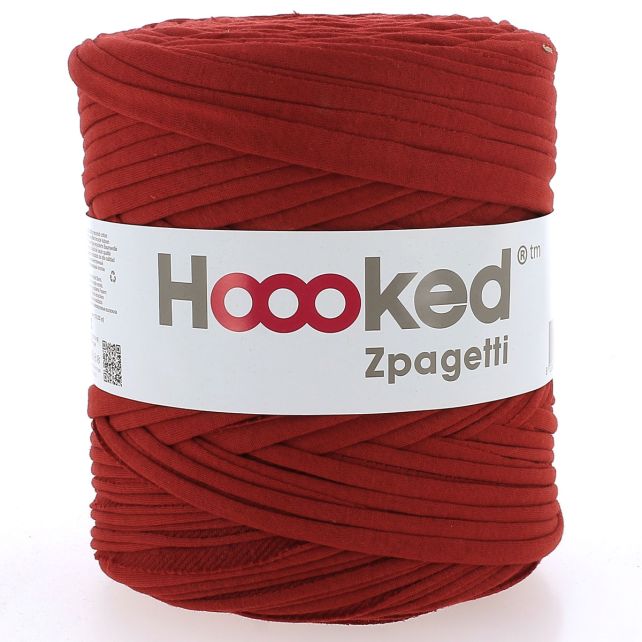 Zpagetti Cotton Yarn Red Stop