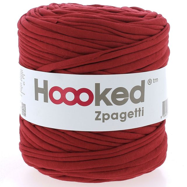 Zpagetti Cotton Yarn Red T-Shirt
