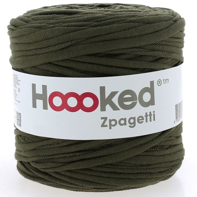 Zpagetti Cotton Yarn Olive Polo
