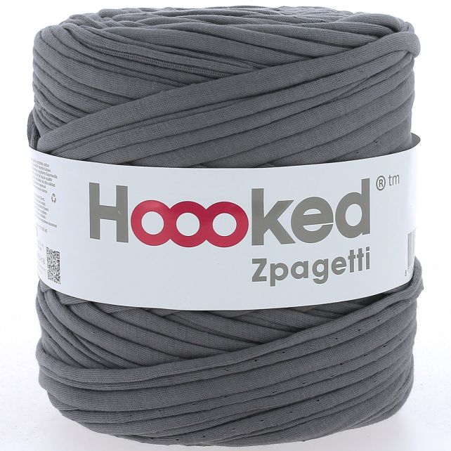 Zpagetti Cotton Yarn Solid Grey