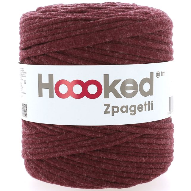 Zpagetti Cotton Yarn Fluffy Bordeaux