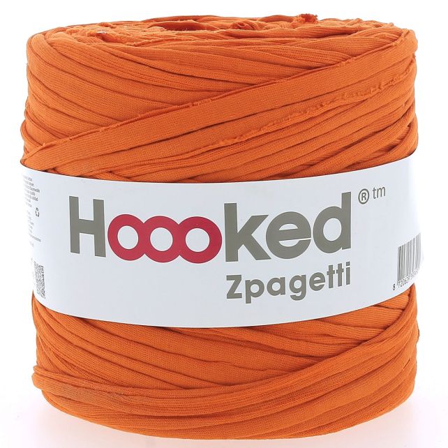 Zpagetti Cotton Yarn Fuzzy Orange