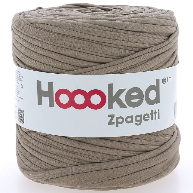 Zpagetti Cotton Yarn Taupe Bag