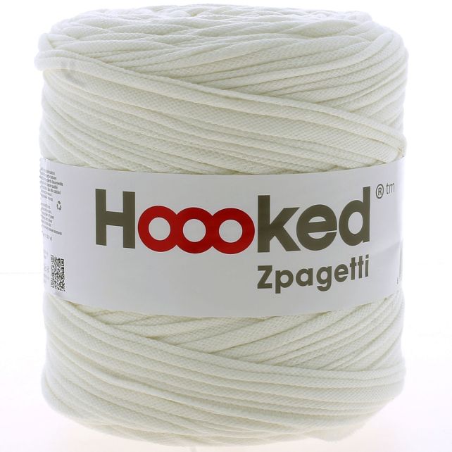 Zpagetti Cotton Yarn White Polo