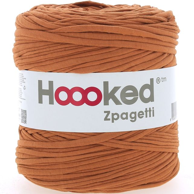 Zpagetti Cotton Yarn Orange Brown