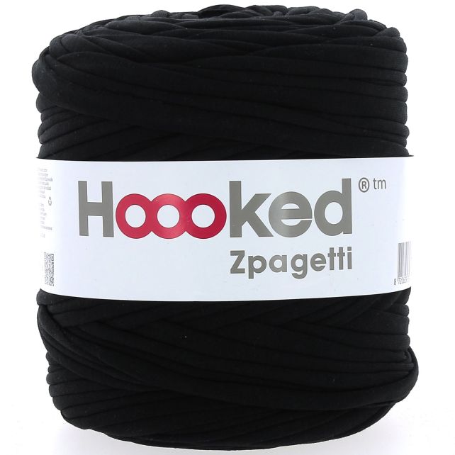 Zpagetti Cotton Yarn Squid Ink Black