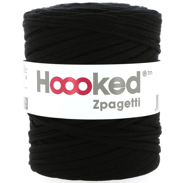 Zpagetti Cotton Yarn Black Vanilla