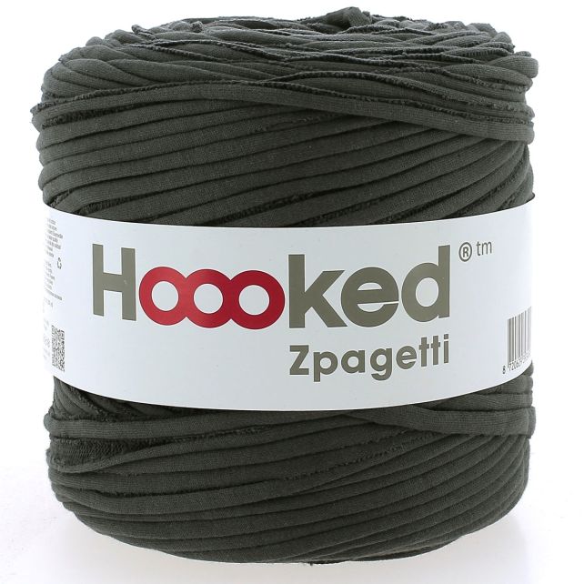 Zpagetti Cotton Yarn Asphalt Anhtracite