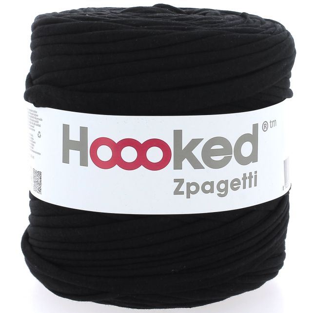 Zpagetti Cotton Yarn Black Elisa