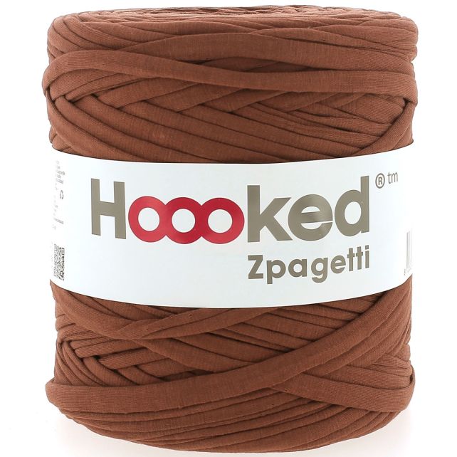 Zpagetti Cotton Yarn Brown Chocolate