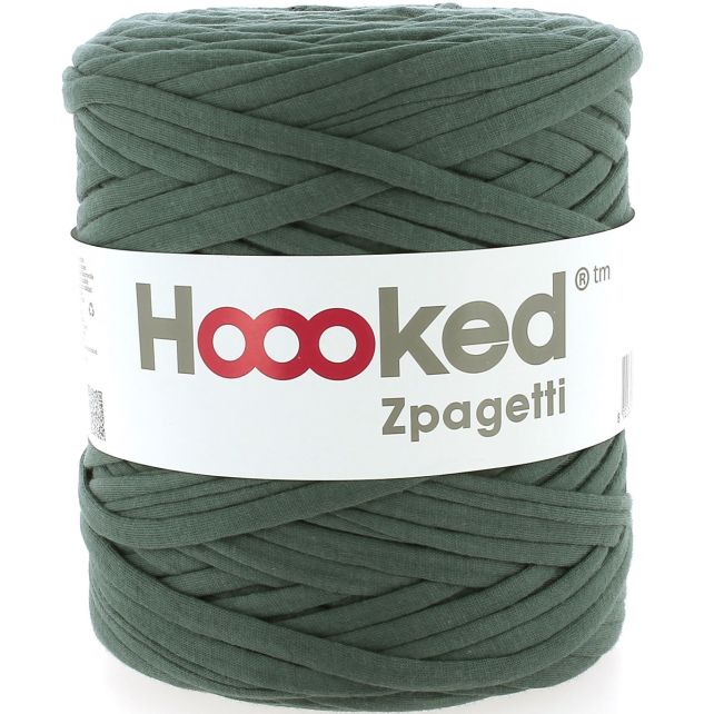 Zpagetti Cotton Yarn Dry Green
