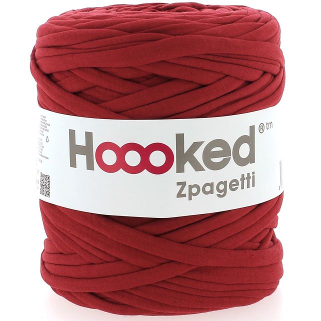 Zpagetti Cotton Yarn Red T-Shirt