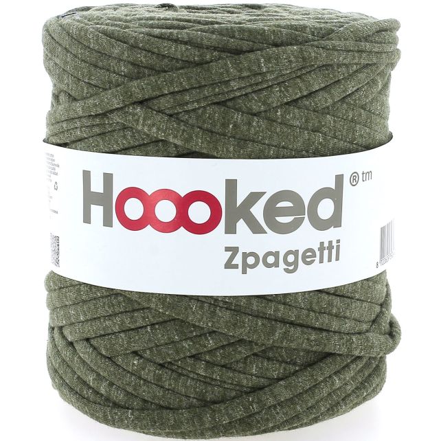 Zpagetti Cotton Yarn Olive Fluffy