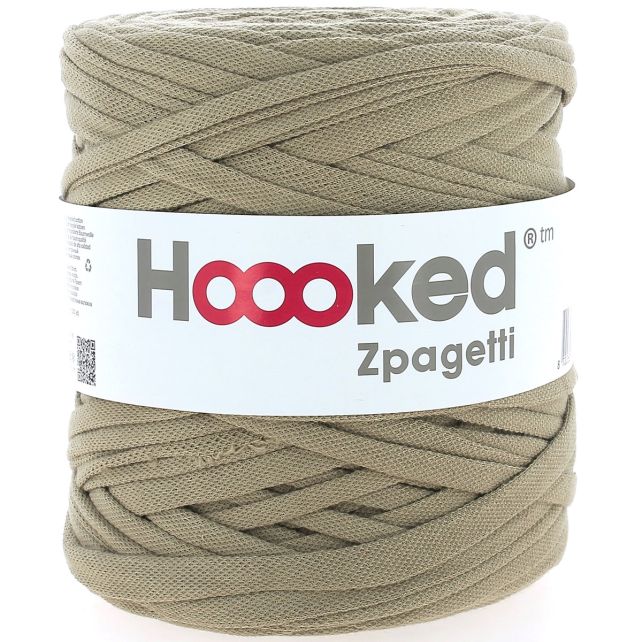 Zpagetti Cotton Yarn Taupe Polo