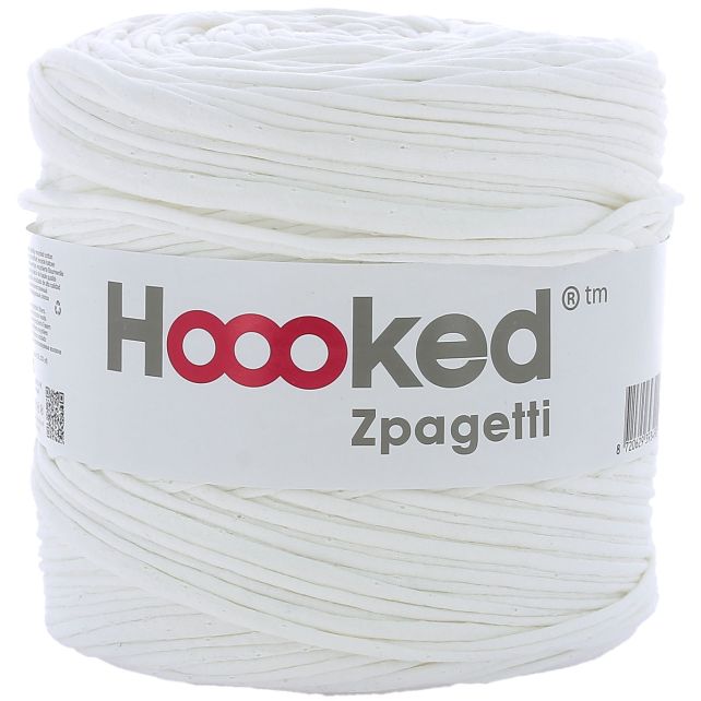 Zpagetti Cotton Yarn White Dress 
