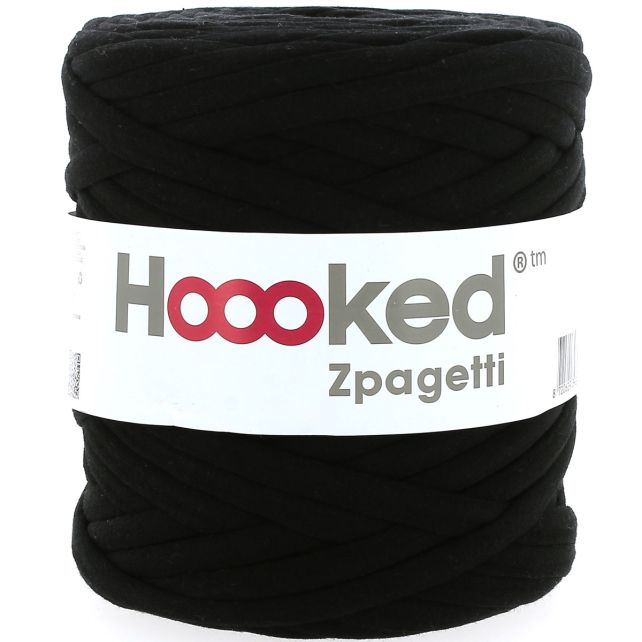 Zpagetti Cotton Yarn Black Fabio