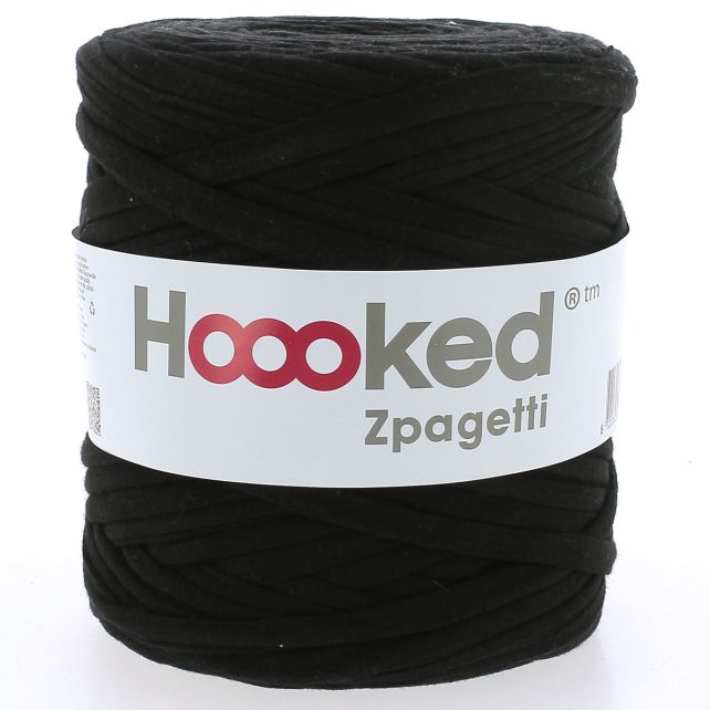 Zpagetti Cotton Yarn Black Car