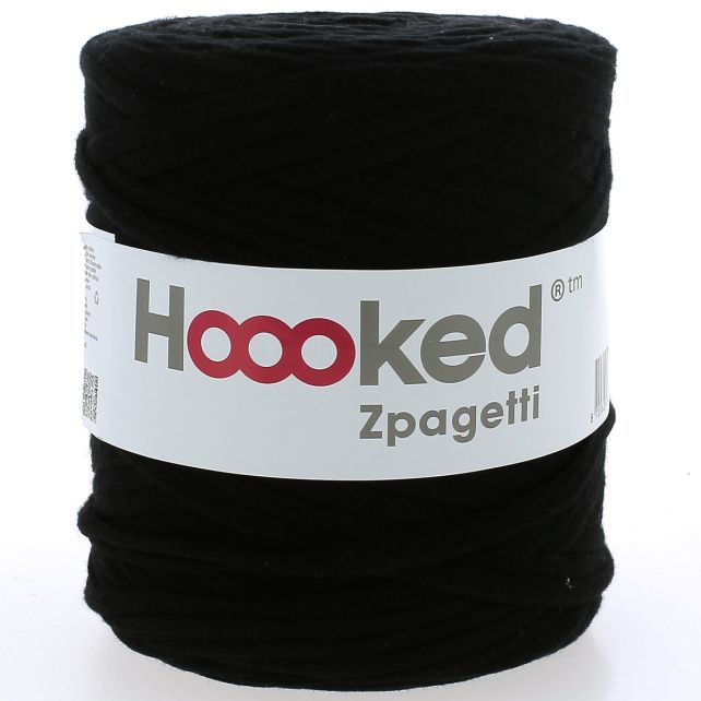Zpagetti Cotton Yarn Fluffy Black
