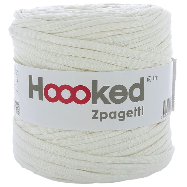 Zpagetti Cotton Yarn White Elegance