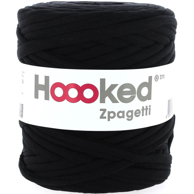Zpagetti Cotton Yarn Black To Black