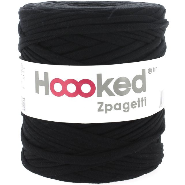 Zpagetti Cotton Yarn Black Polo