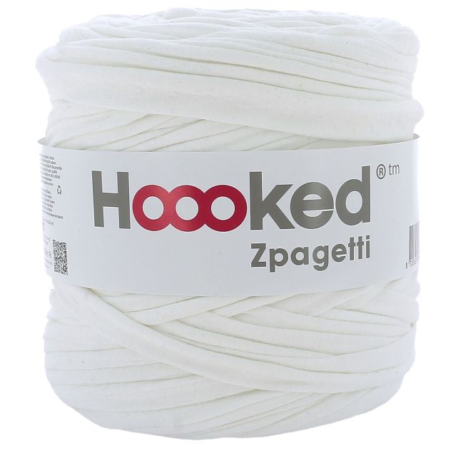 Zpagetti Cotton Yarn White Glass