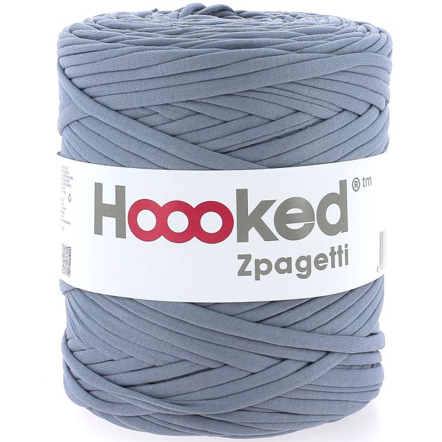 Zpagetti Cotton Yarn Aluminum Blue