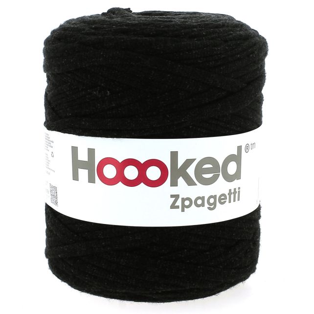 Zpagetti Cotton Yarn Black Sparkle
