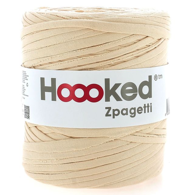 Zpagetti Cotton Yarn Enlaced Beige