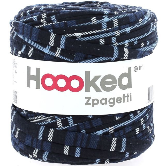 Zpagetti Cotton Yarn Blue Tipy
