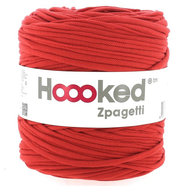 Zpagetti Cotton Yarn Red Texture