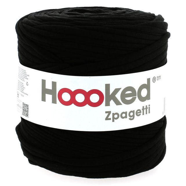 Zpagetti Cotton Yarn Black To Black