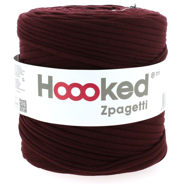 Zpagetti Cotton Yarn Bordeaux Dress