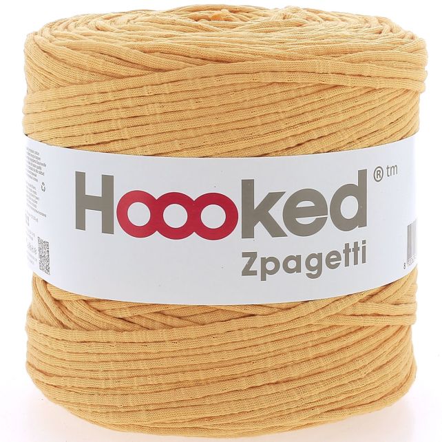 Zpagetti Cotton Yarn Orange Texture