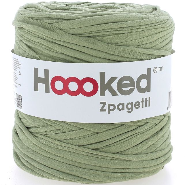 Zpagetti Cotton Yarn Green Clay