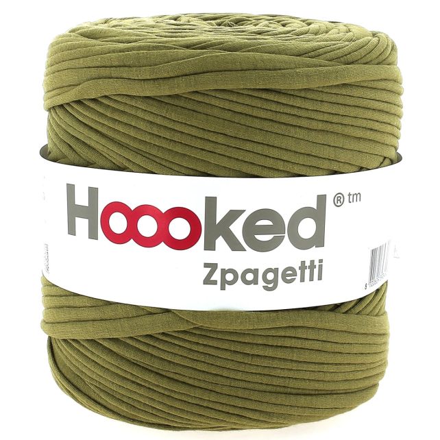 Zpagetti Cotton Yarn Olive Brail