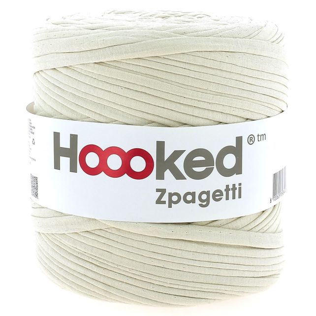 Zpagetti Cotton Yarn Beige Pilow