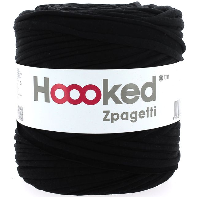 Zpagetti Cotton Yarn Black To Black