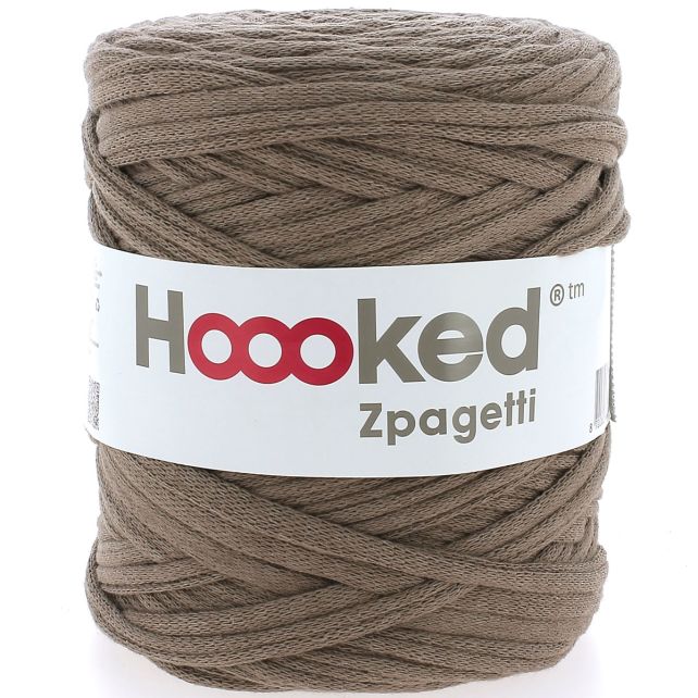 Zpagetti Cotton Yarn Brown Top