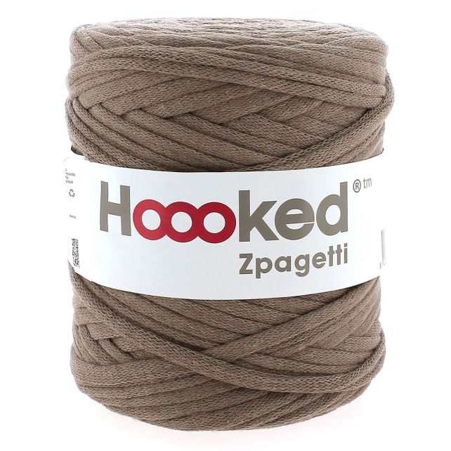 Zpagetti Cotton Yarn Taupe X-rail