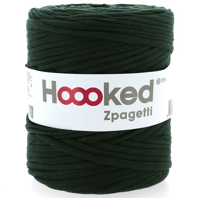 Zpagetti Cotton Yarn Dark Green Polo