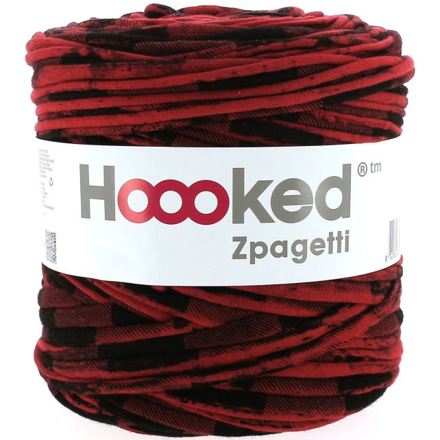 Zpagetti Cotton Yarn Black To Red