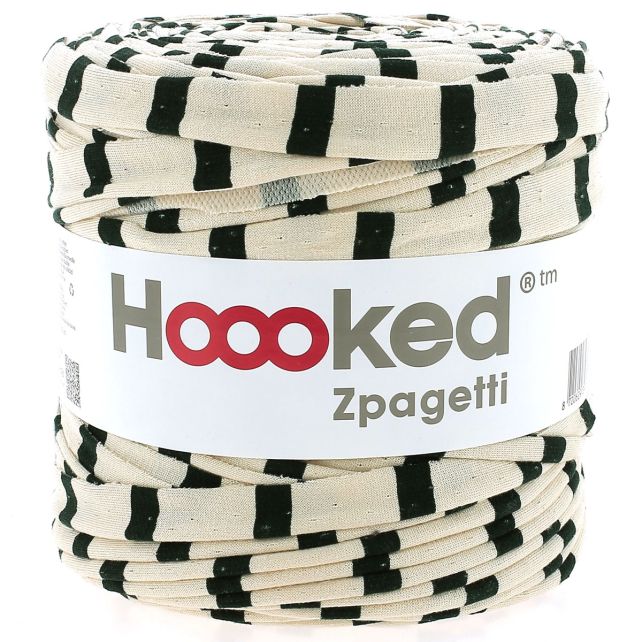 Zpagetti Cotton Yarn Srtipes Green