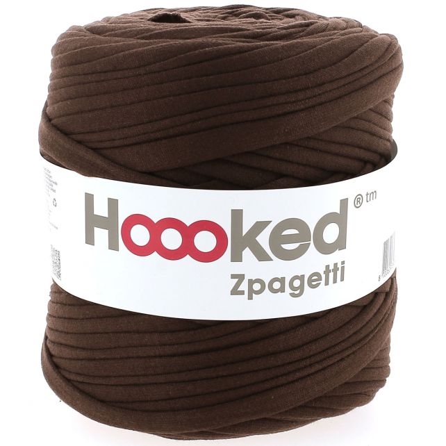 Zpagetti Cotton Yarn Brown Shiny