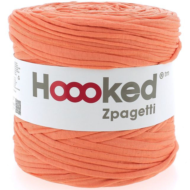 Zpagetti Cotton Yarn Orange Curly