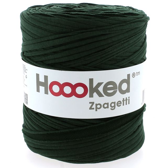 Zpagetti Cotton Yarn Simple Dark Green