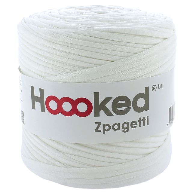 Zpagetti Cotton Yarn White Tulip