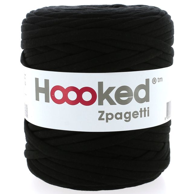 Zpagetti Cotton Yarn Crazy Black
