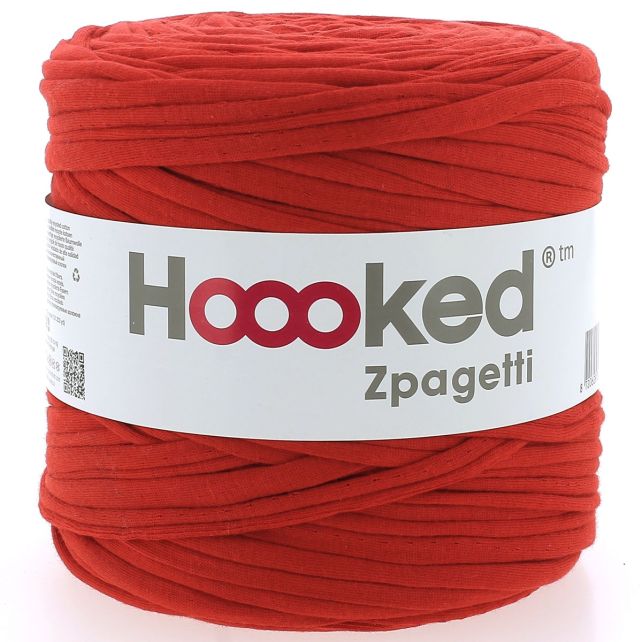 Zpagetti Cotton Yarn Red Vector