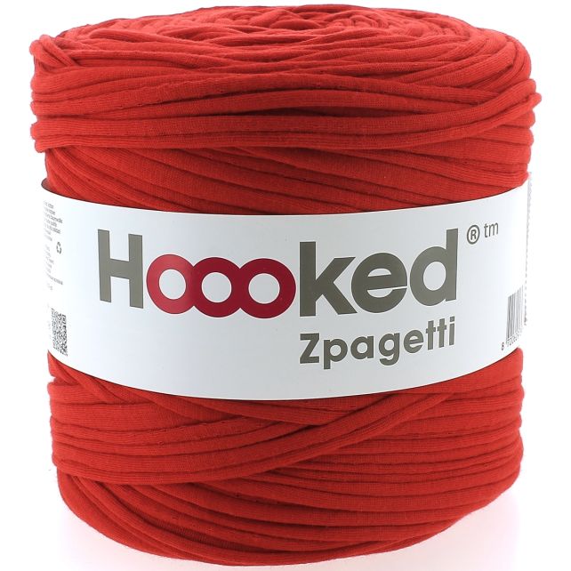 Zpagetti Cotton Yarn Red Stretch